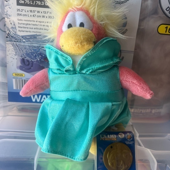 Club penguin Other - Disney Club Penguin Princess Pink, Plush 8” 
With Tags New